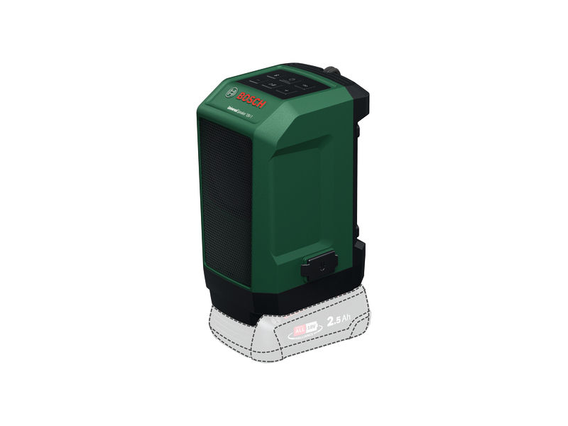 Produktbild Lieferumfang, Akku-Bohrmaschine, Batterie, Grün, Kompakt, Elektrik