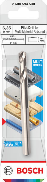 Produktbild Verpackung, bohrer, Fräsen, Pilotbohrer, Multi Material, HSS