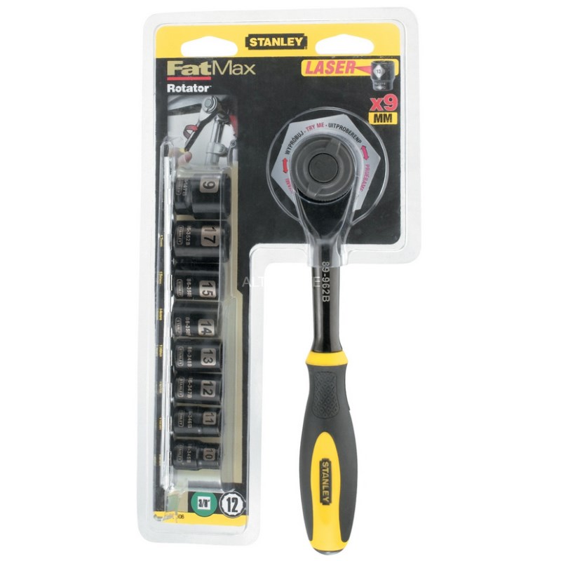 Umschaltknarre FatMax Rotator - 11-teilig