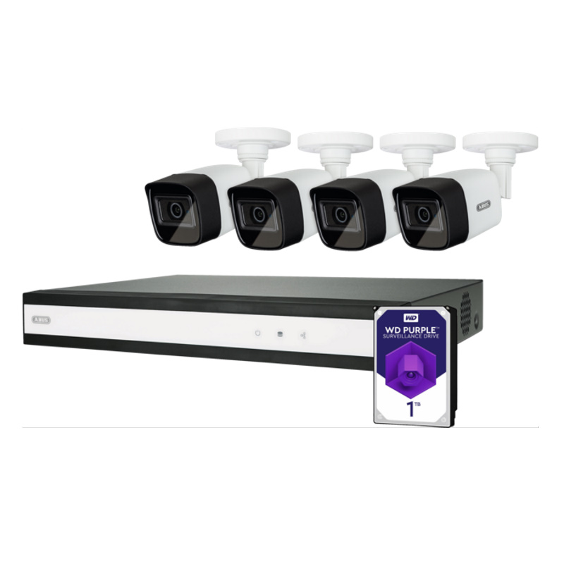 ABUS Videoüberwachung-Komplettset  TVVR33841T