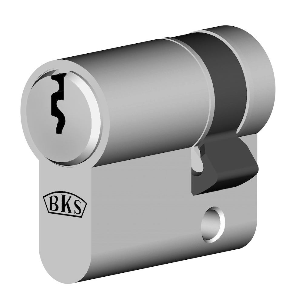 Profil-Halbzylinder BKS 8900, Messing