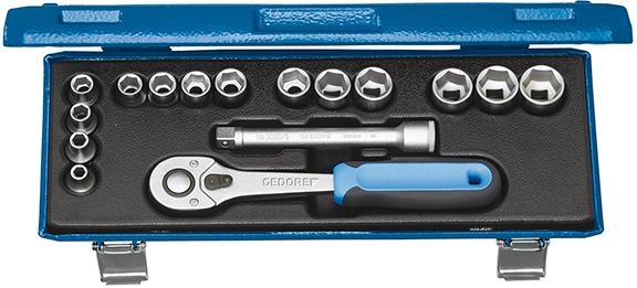 GEDORE Steckschlüssel-Satz  3/8" 30JMU-10 16-teilig