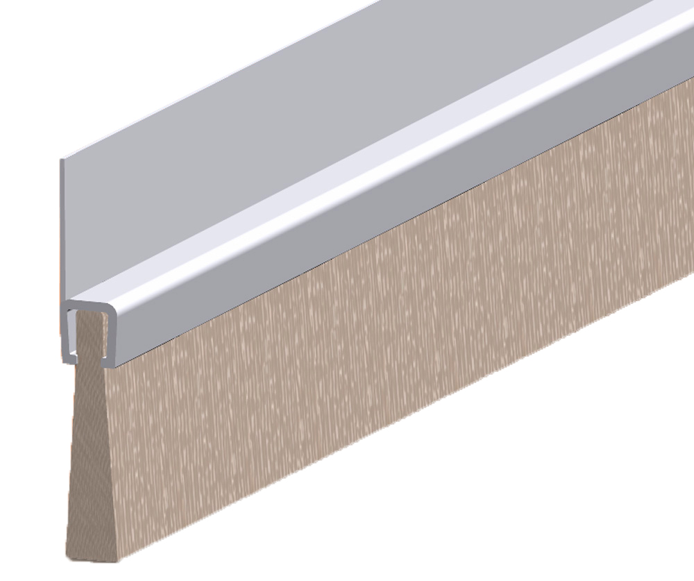 Bürstendichtung Athmer Alubros AA 25-8, Polypropylen