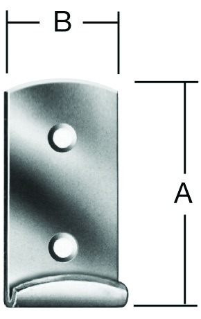 Schließhaken VORMANN AUGUST 010008, Edelstahl