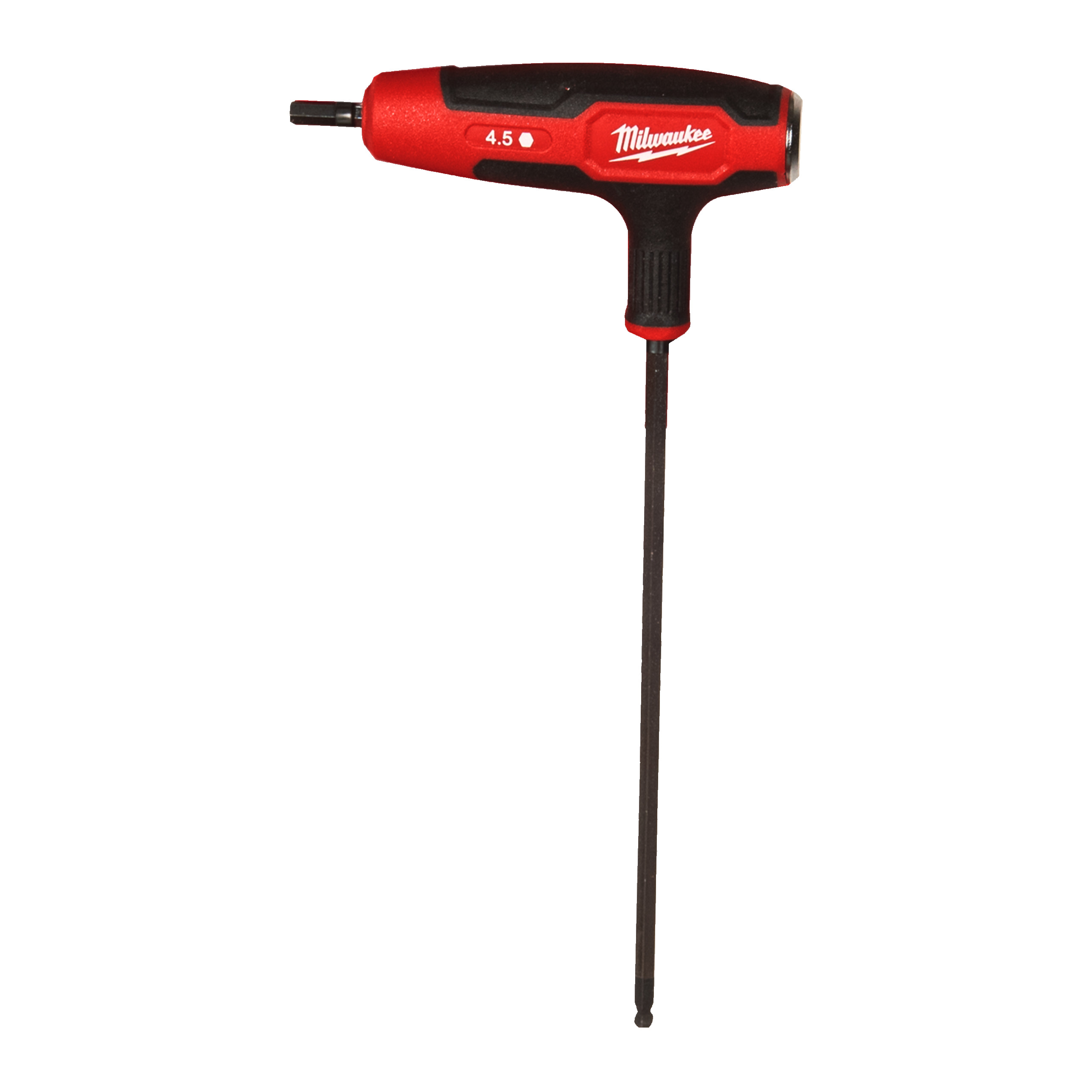 Milwaukee Schraubenzieher T-Griff 4,5 mm Innensechskant mit Softgrip-Auflage