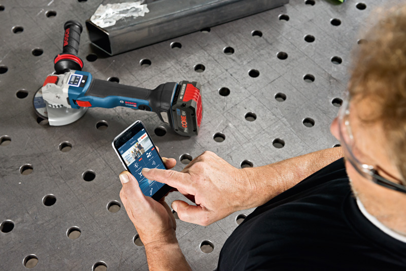 Bosch Akku-Winkelschleifer GWX 18V-10 SC, ohne Akku und Ladegerät