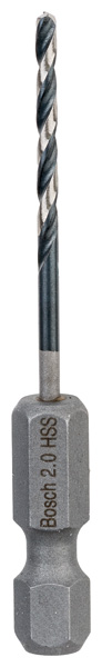 Bosch HSS Spiralbohrer mit Sechskantschaft