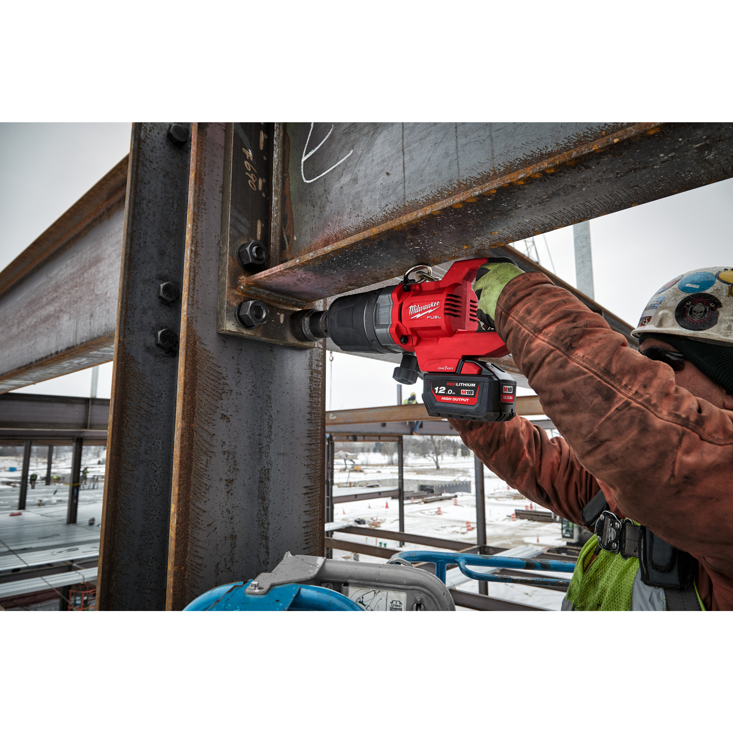 Milwaukee Akku-Schlagschrauber M18 FUEL ONE KEY 1" Vierkant Sprengring M18ONEFHIWF1DS-0C