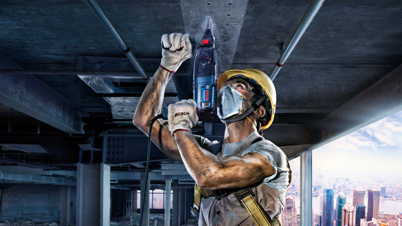 Bosch Bohrhammer mit SDS plus GBH 2-28, Handwerkerkoffer