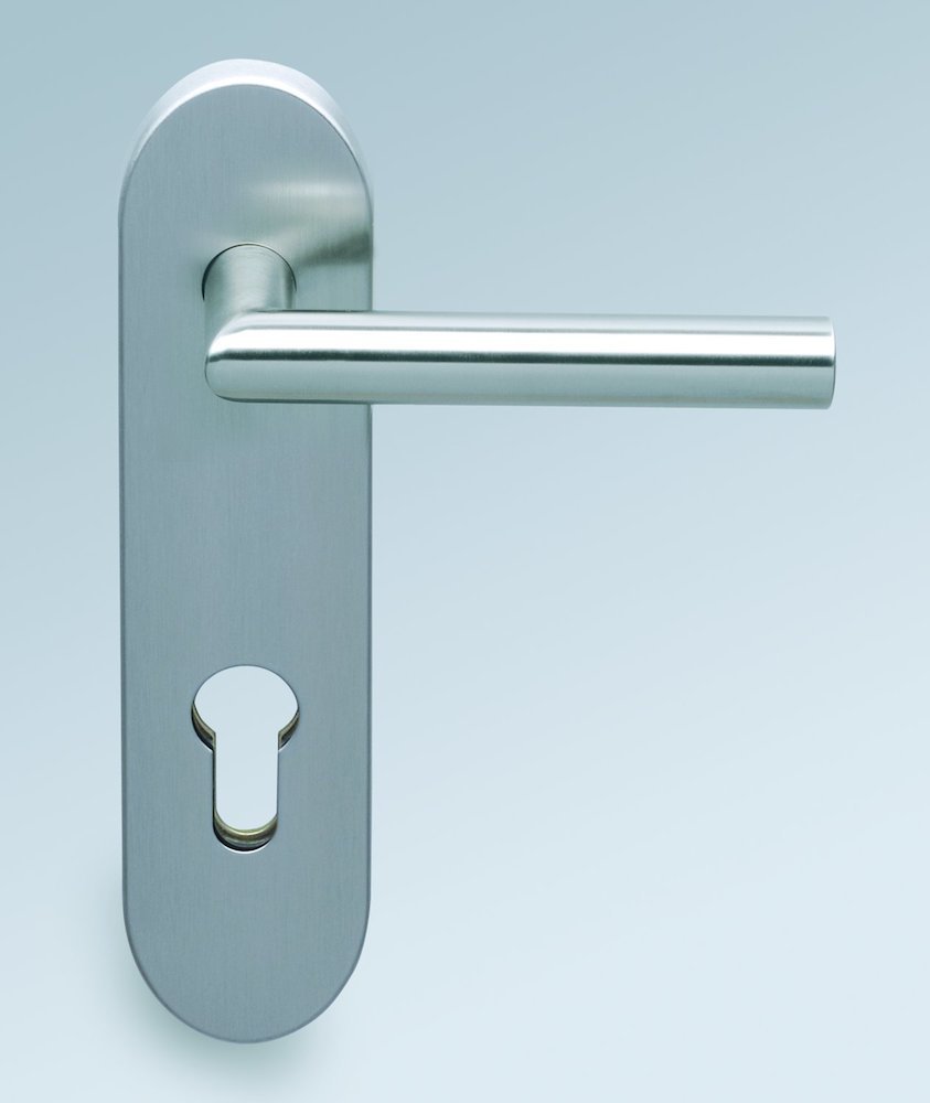 HELO Wechselgarnitur mit Kurzschild EST.WG 21, VK 8, Edelstahl