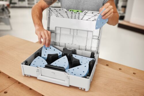 Schleifmittel-Systainer³ Granat SYS-STF DELTA GR-Set