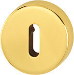 HOPPE Schlüsselrosettenpaar M42KVS,rund,BB, 9mm,TS 37-42,F71