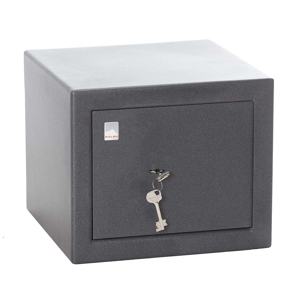 Sicherungskassette, Tresor, Sicherheitsbox, Schloss, Schlüssel