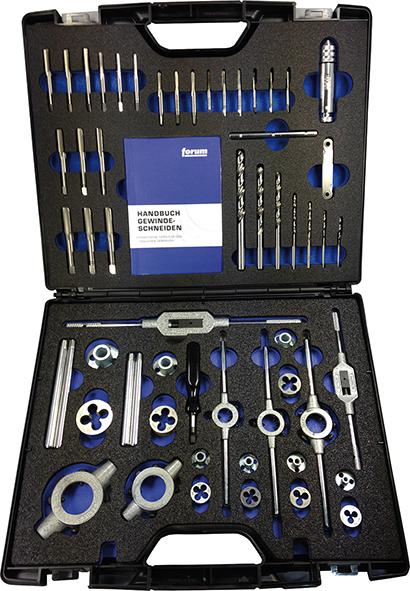 FORUM Holz-Gewindebohrer  Satz HSS M3-M12