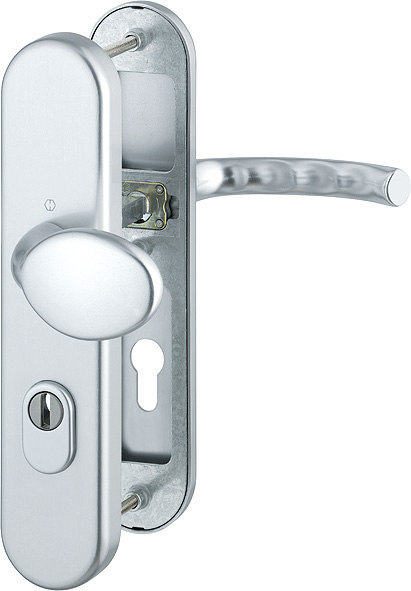 HOPPE Sicherheits-Wechselgarnitur Tôkyô 76G/3332ZA/3410/1710,LS ov.,15mm