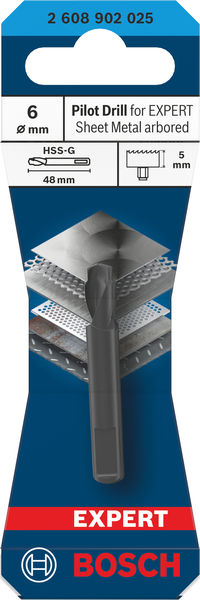 Produktbild Verpackung, Schneidewerkzeug, Schleifbohrer, HSS-G, Pilot Drill, Schnittstahl