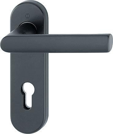 HOPPE Drückergarnitur Hamburg FS-1700/353KH, KS,PZ72/9,F9714M,TS 45-65