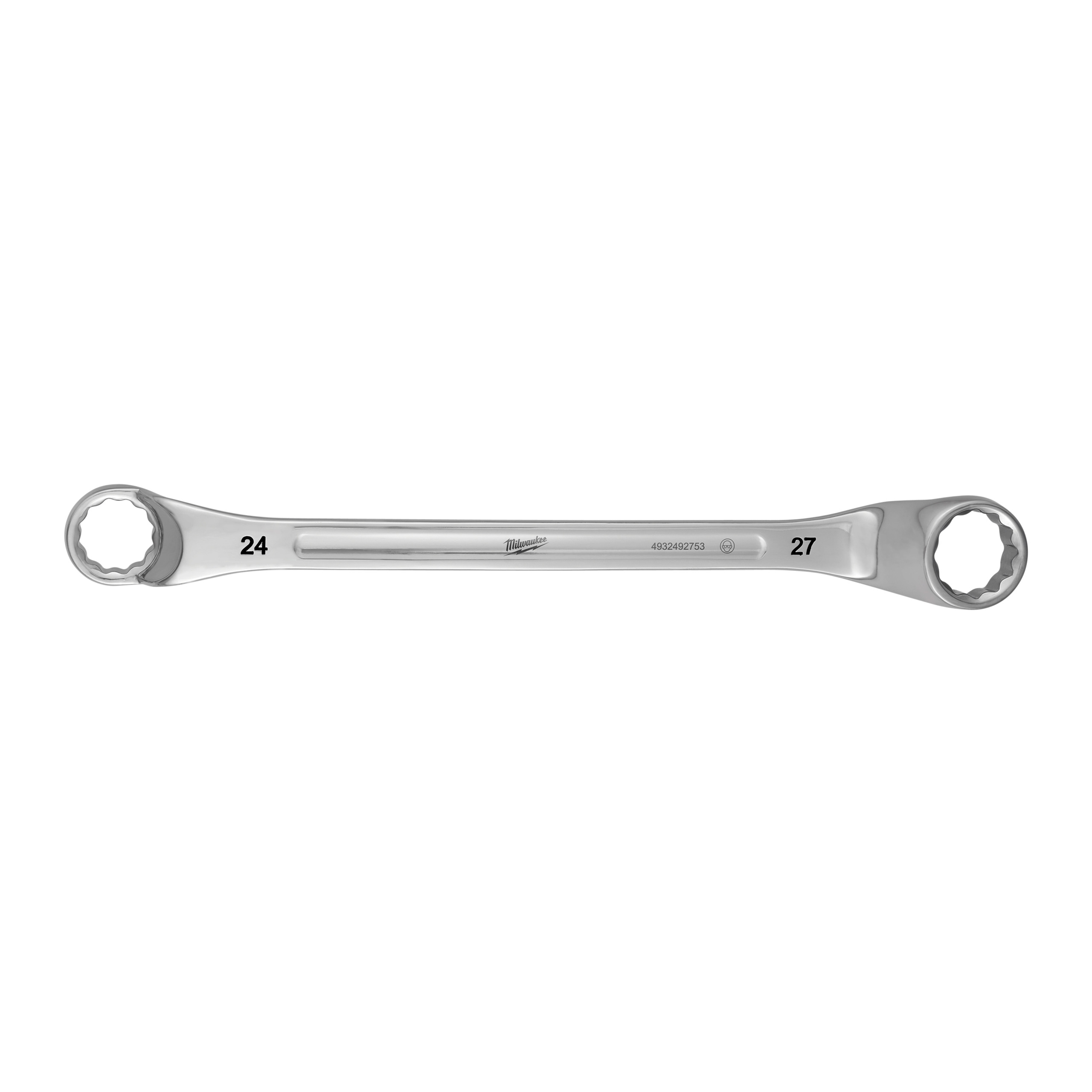 Milwaukee Doppel-Ringschlüssel gekröpft 24 x 27 mm