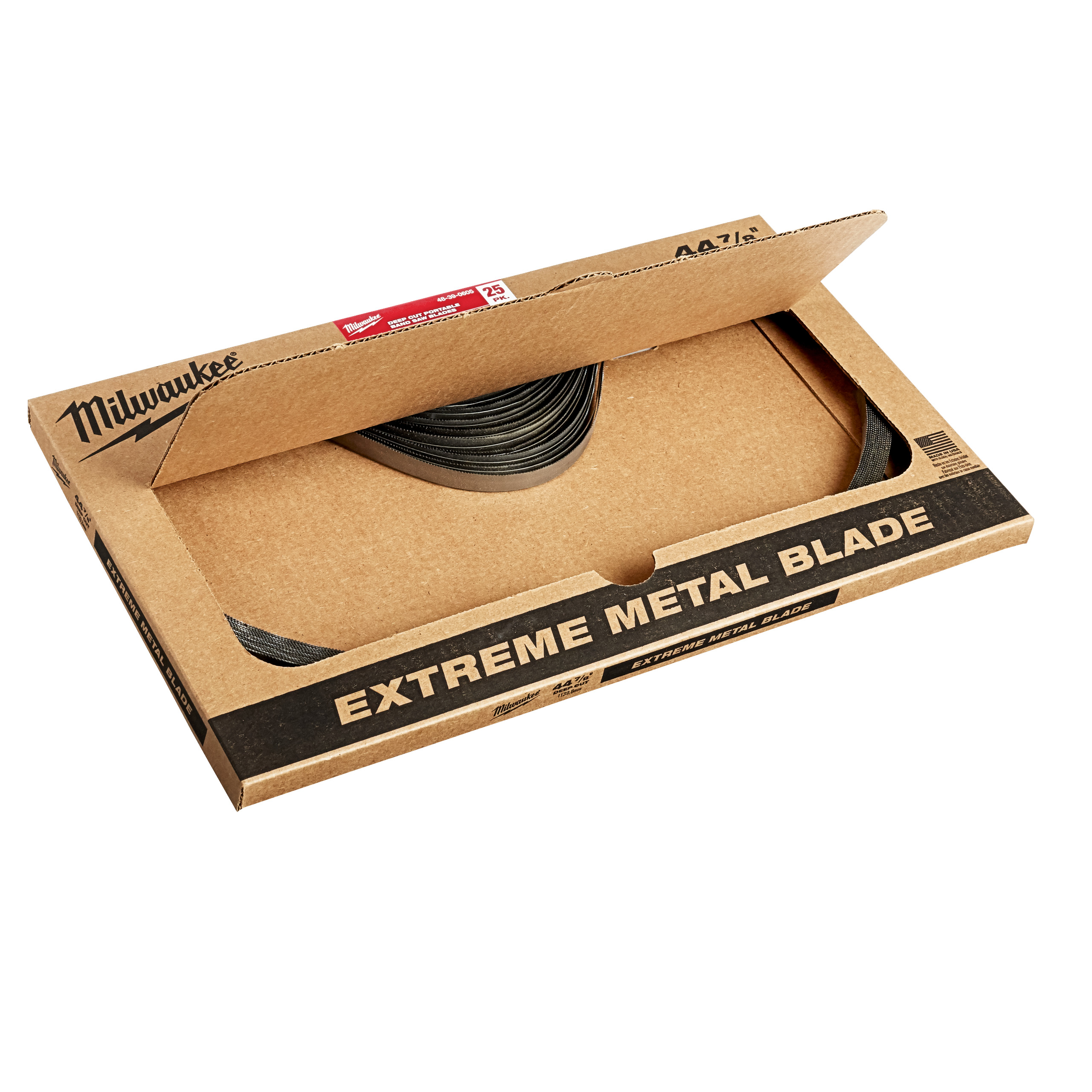 Milwaukee Bandsägeblatt Bi-Metall 898,52 x 3,1/2,5 mm für Wandstärke 5-13 Premium-Metallsägeblatt M18 Compact