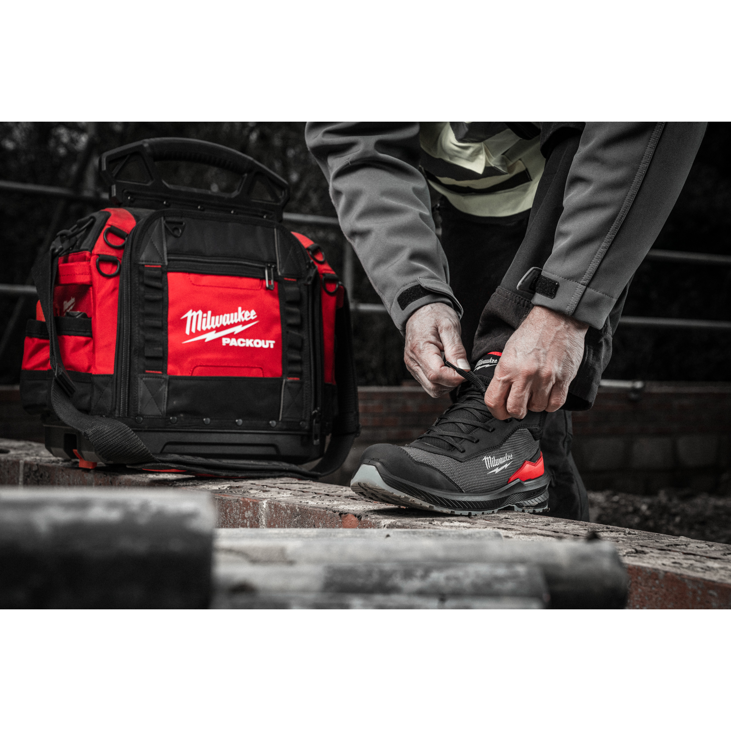 Milwaukee Sicherheits-Schnürstiefel Größe 40 FLEXTRED S1PS schwarz