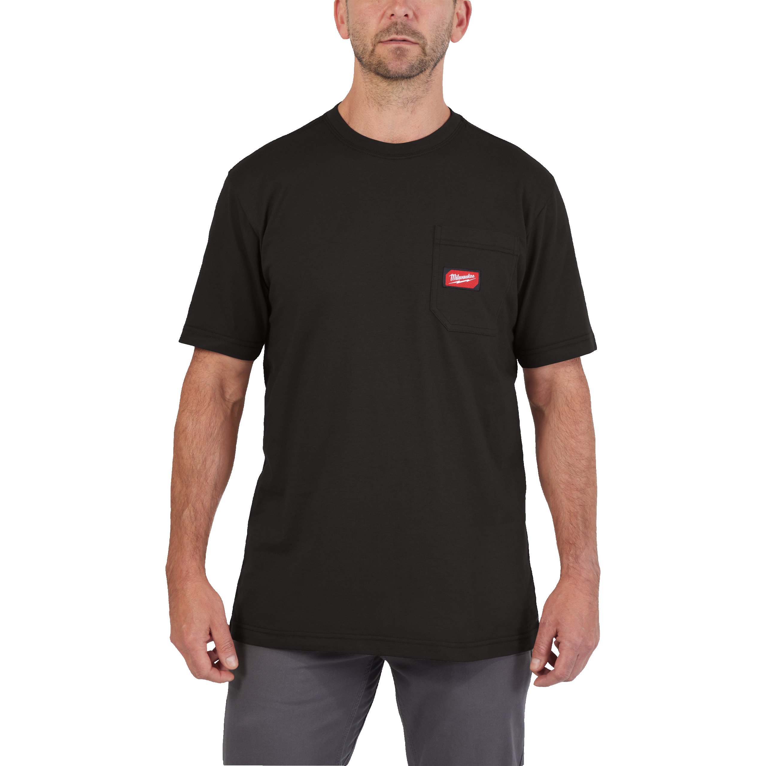 Milwaukee Arbeits-T-Shirt schwarz mit UV-Schutz WTSSBL-XXL