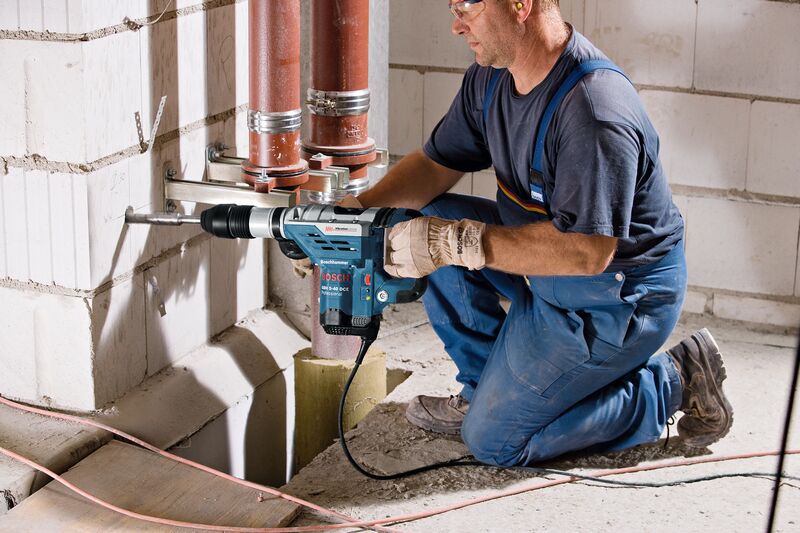 Bosch Bohrhammer mit SDS plus GBH 4-32 DFR, Handwerkkoffer, Schnellspannbohrfutter