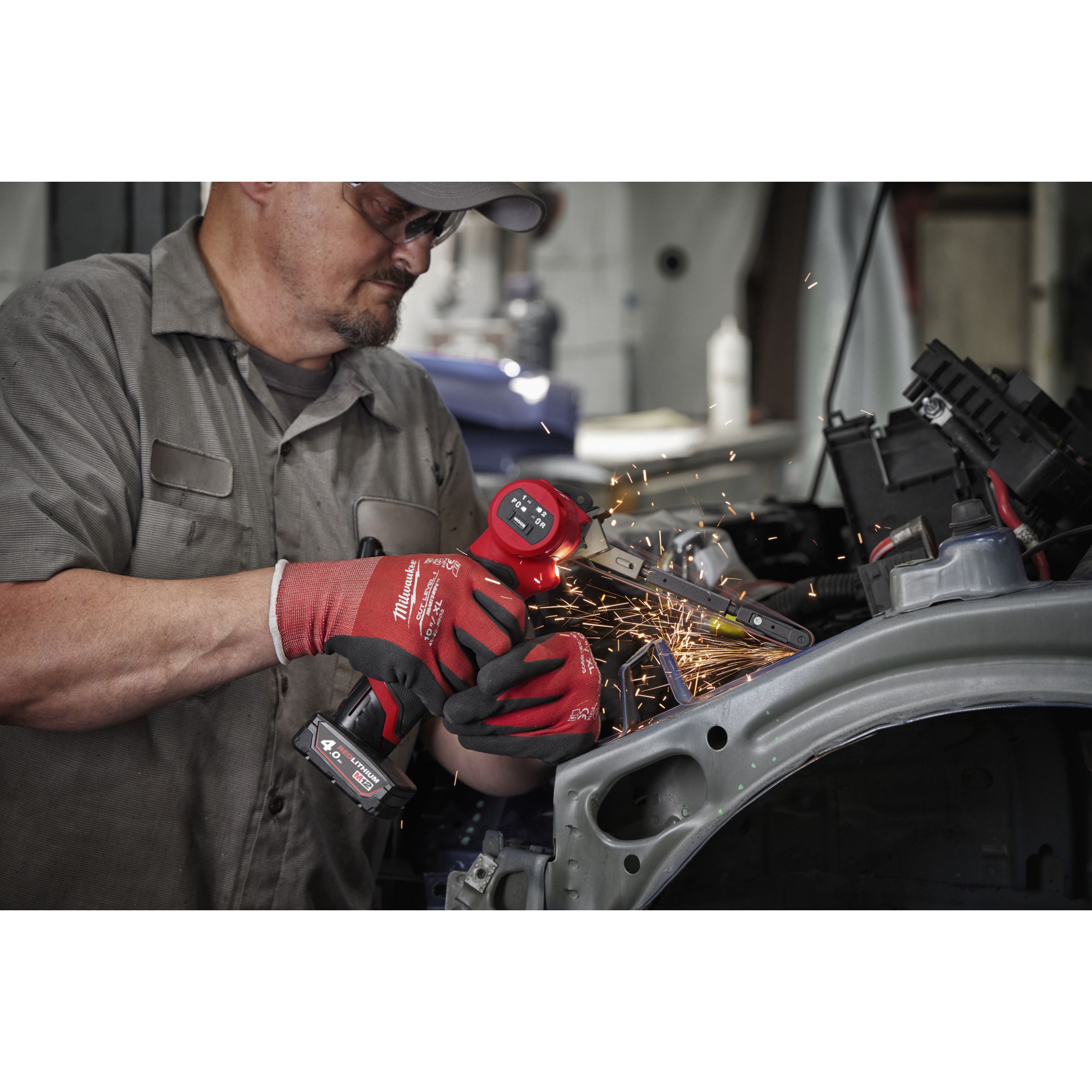 Milwaukee Akku-Bandfeile M12 FUEL M12FBFL13-0