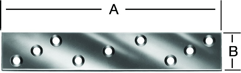 Verbindungsblech VORMANN AUGUST 000183, verzinkt