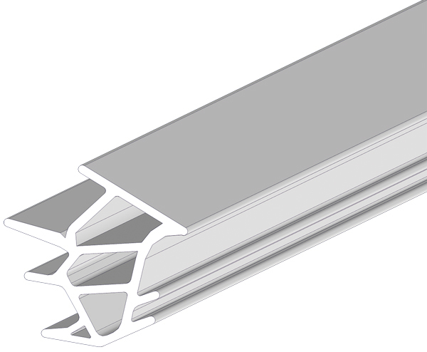 Zargendichtung Athmer grau, TPE