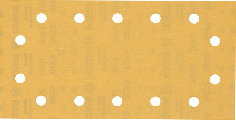 Bosch EXPERT C470 Schleifpapier, 14 Löcher für Schwingschleife, 115 x 230&nbsp;mm, K 400, 50-tlg.