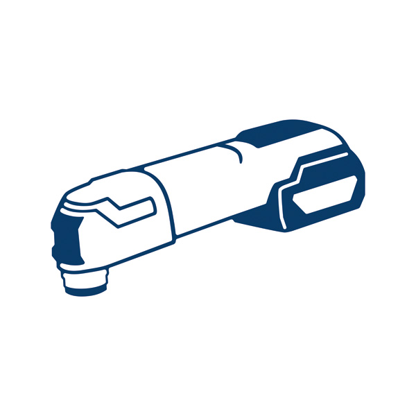 Maschinensymbole, Drohner, Werkzeug, Trennwerkzeug, Drucker-Adapter, Klemmkonstruktion