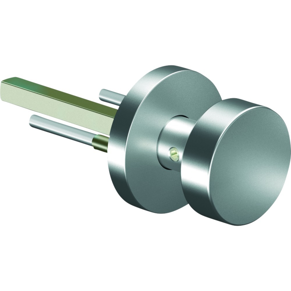 OGRO Knopf auf Rosette PR 3020 N, Aluminium