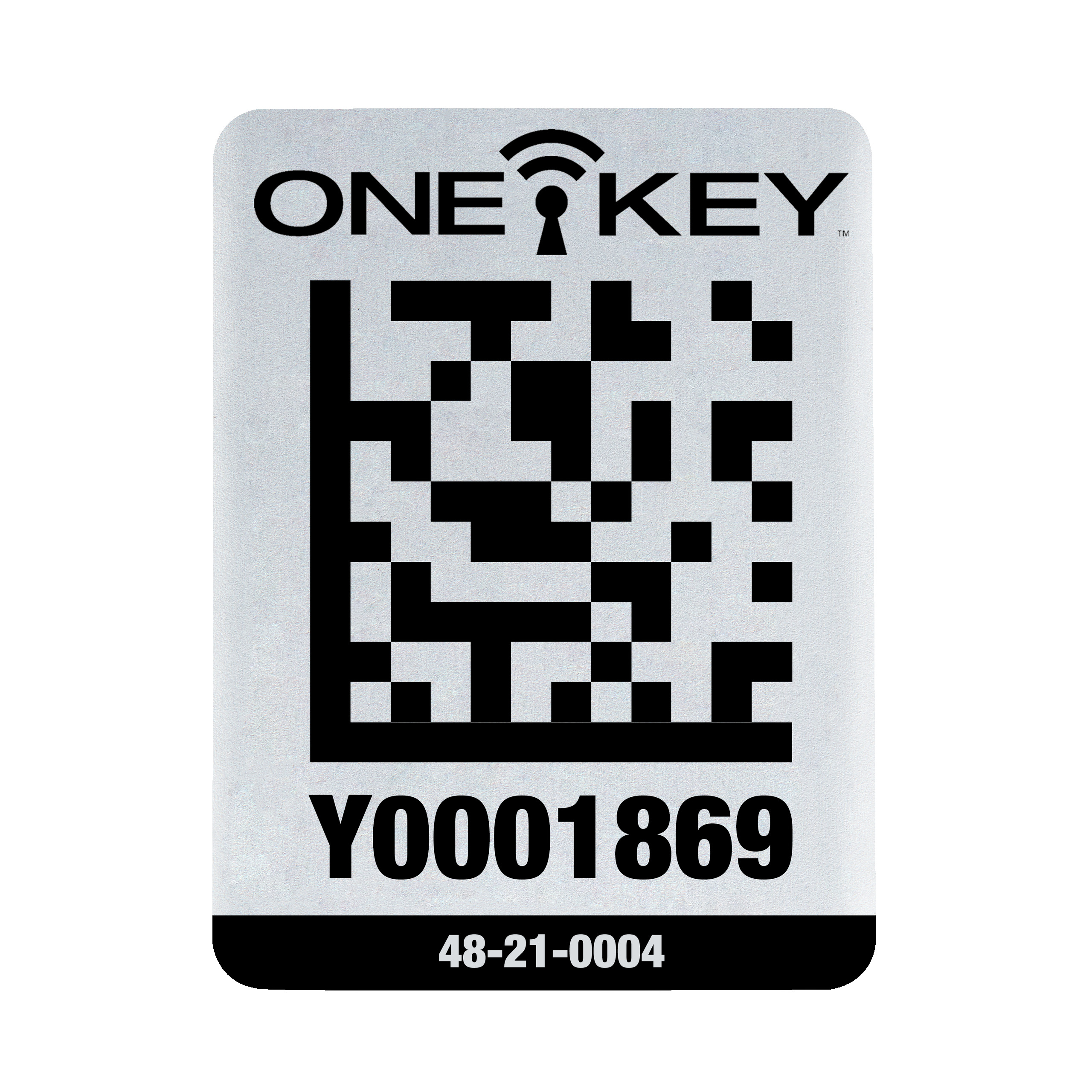 QR, Code, Etikett, Label, OneKey