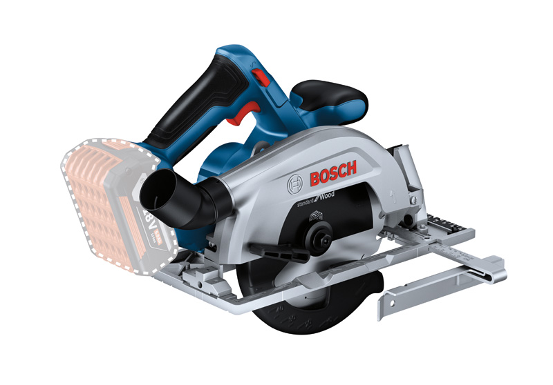 Bosch Akku-Kreissäge GKS 18V-57-2 L, L-BOXX
