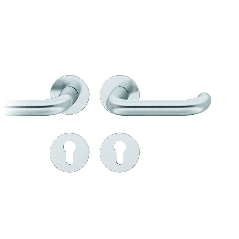 Türgriff, Türdrücker, Türschloss, Rundmaterial, Edelstahl