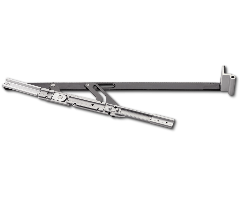 Grundkarton GEZE für Oberlichtbeschlag F 1200, Aluminium