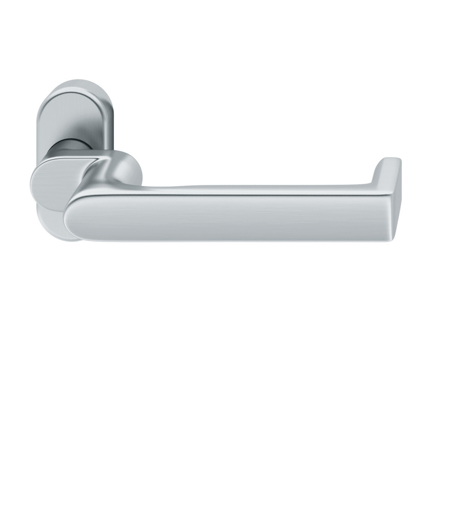 FSB FH-Drücker-Halbgarnitur ohne Schlüsselrosette 06 1094, oval, VK 9 mm, Edelstahl