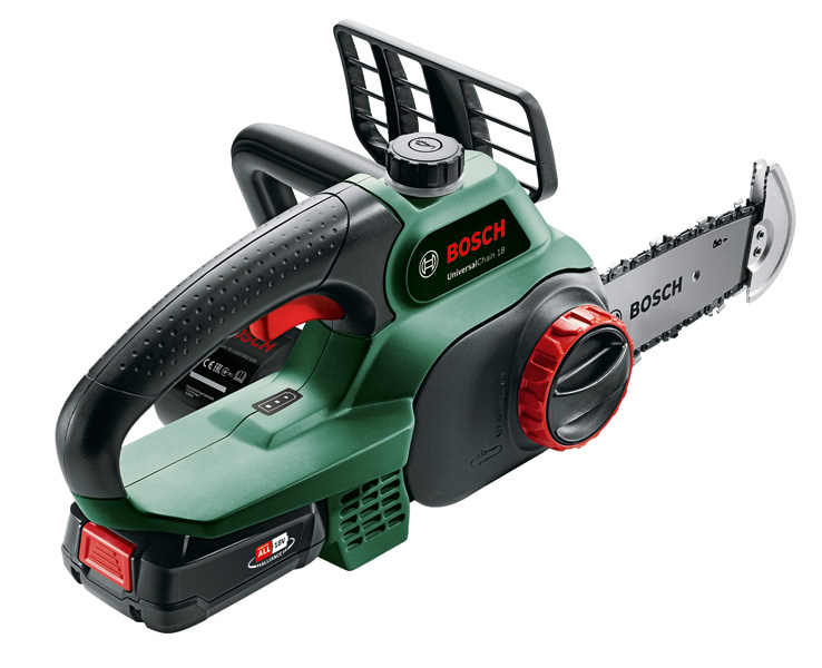 Bosch Akku-Kettensäge UniversalChain 18, mit 1 x PBA 18 V 2.5 Ah Akku