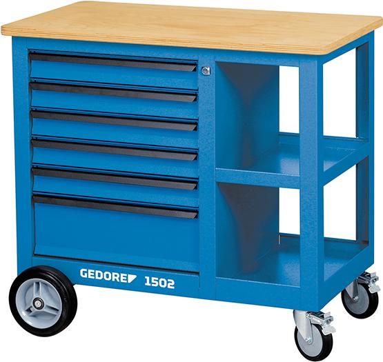 GEDORE Rollwerkbank  1502 950x870x550mm 6S.