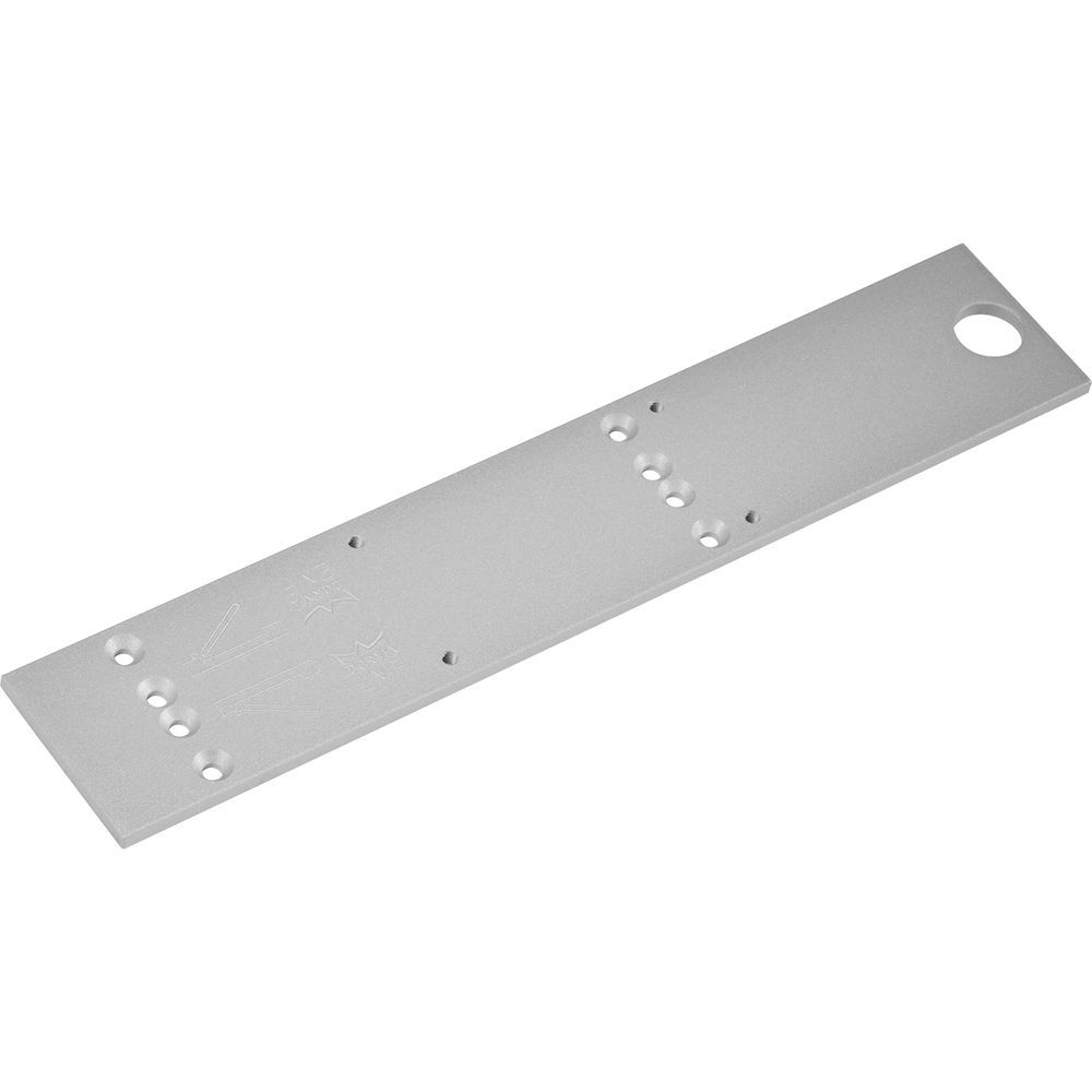 Montageplatte DORMA für Obentürschließer TS 73 EMF, Aluminium