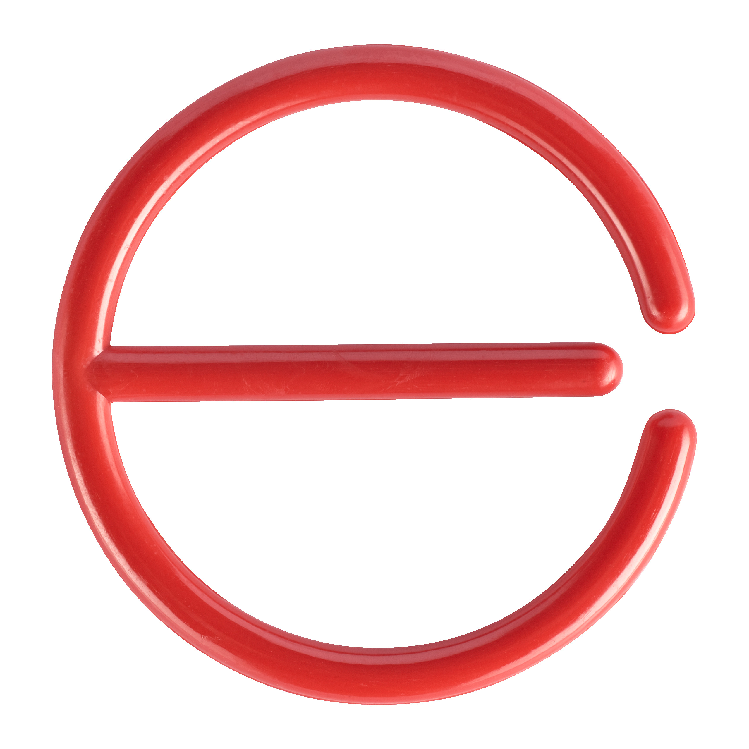 rotes Symbol, rotes Zeichen, Kreisform, Rundring, O-Ring