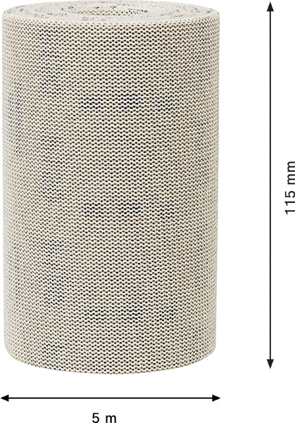 Bosch EXPERT M480 Schleifnetzrolle, 93&nbsp;mm, 5&nbsp;m, K 320