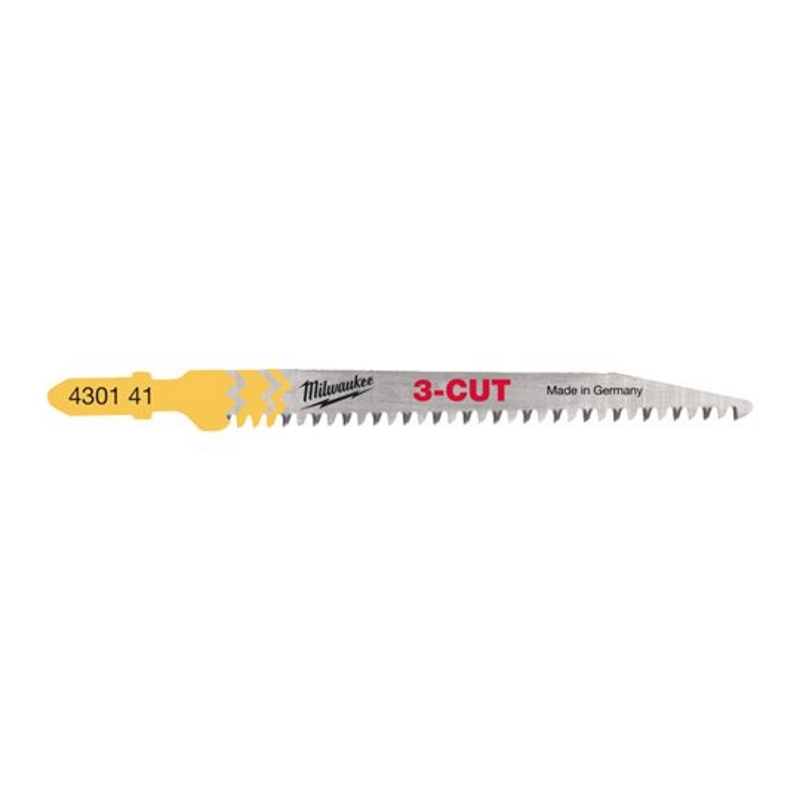 Stichsägeblatt Holz/Kunststoff (splitterfreier Schnitt) - 5er Pack
