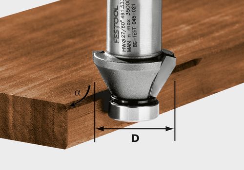 Fasefräser HW 45°-OFK 500