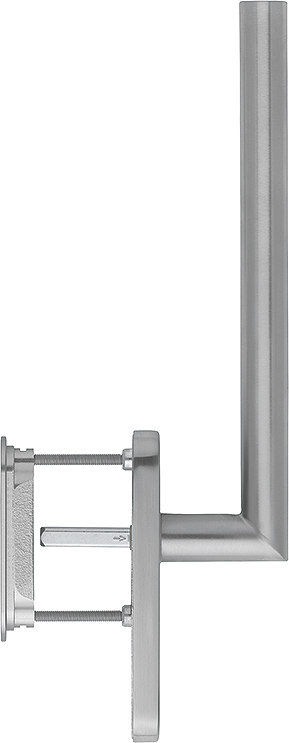 HOPPE Handhebelgarnitur Amsterdam HS-E0400F-25/431N-AS/422, Edelstahl