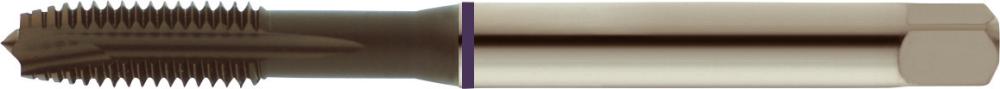 Durchgangsloch-Maschinengewindebohrer, 2 x D Durchgangsloch, Oberfläche dampfbehandelt