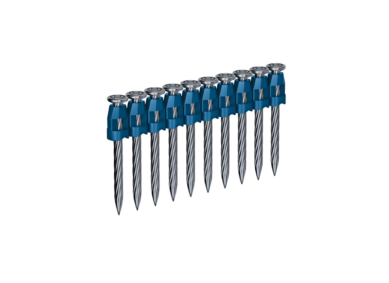 Bosch Betonnägel für GNB 18V-38 Proffessional, Länge 25 mm, 1000 Stück