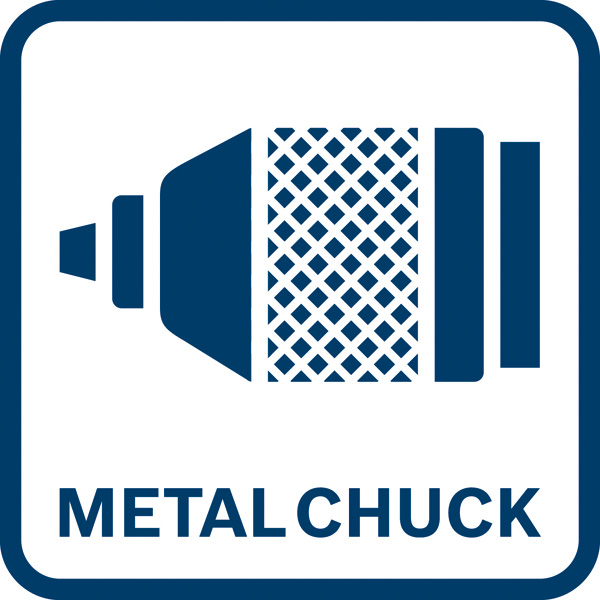 Symbol, Metallspannfutter, Bohrfutter, Maschinenzubehör, Werkzeugteil, blaues Symbol