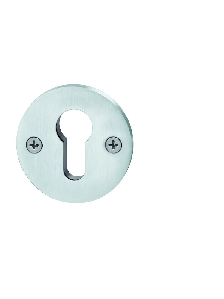 FSB Schlüsselrosettenpaar 17 1791, innen sichtbar verschraubt, Edelstahl