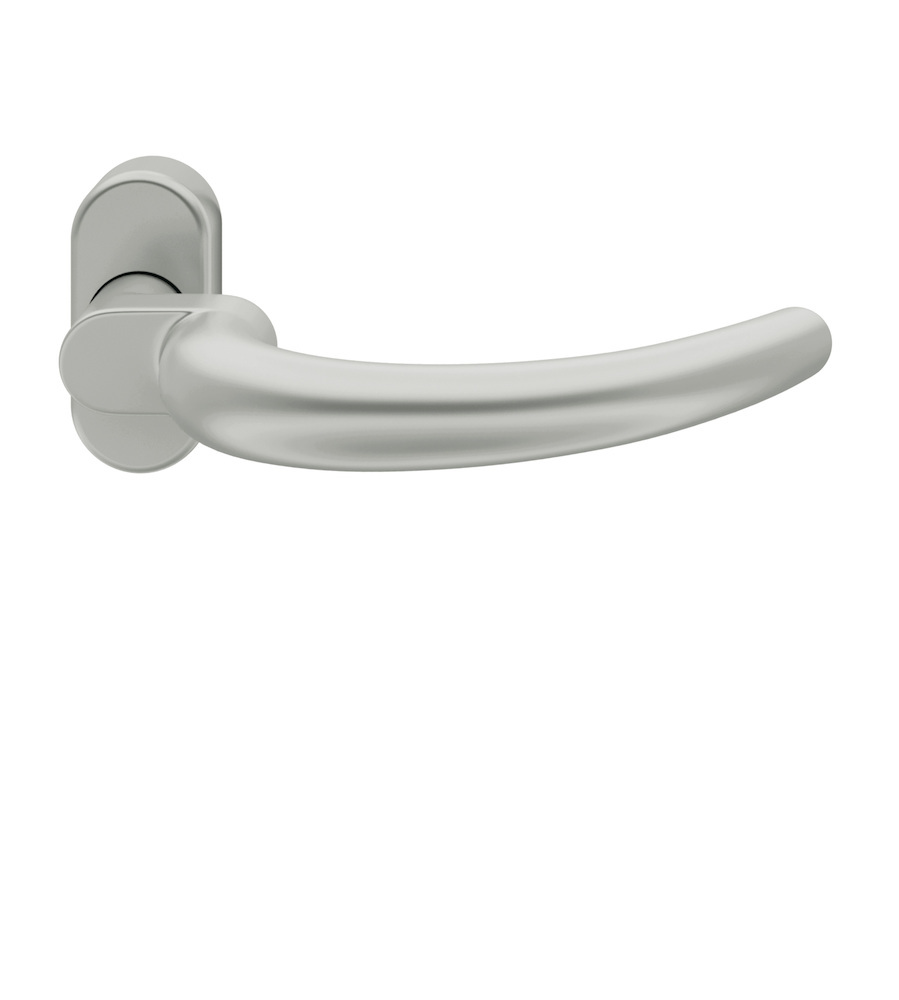 FSB Drücker-Halbgarnitur ohne Schlüsselrosette 06 1160, oval, VK 8, Aluminium